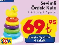 GOKİDY SEVİMLİ ÖRDEK KULE OYUNCAK